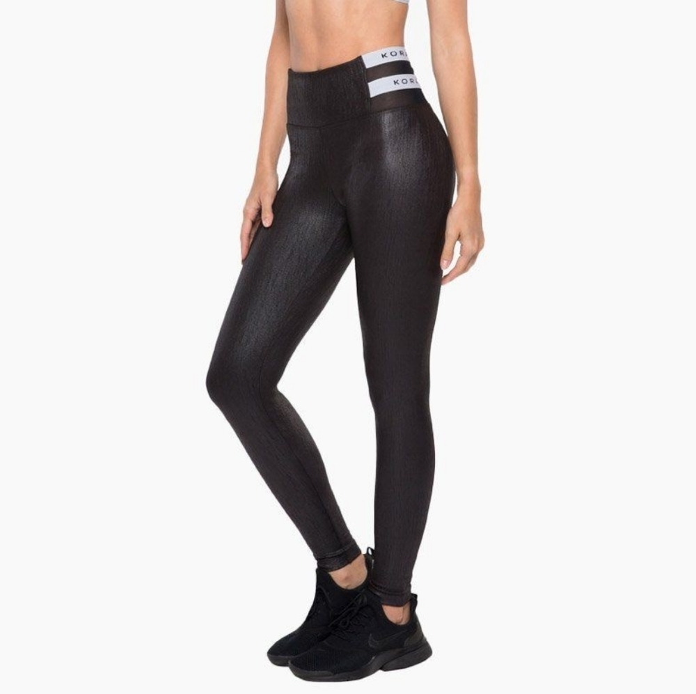 NWOT KORAL Set High Rise Obscure Leggings w. Minor Flaw Size XS